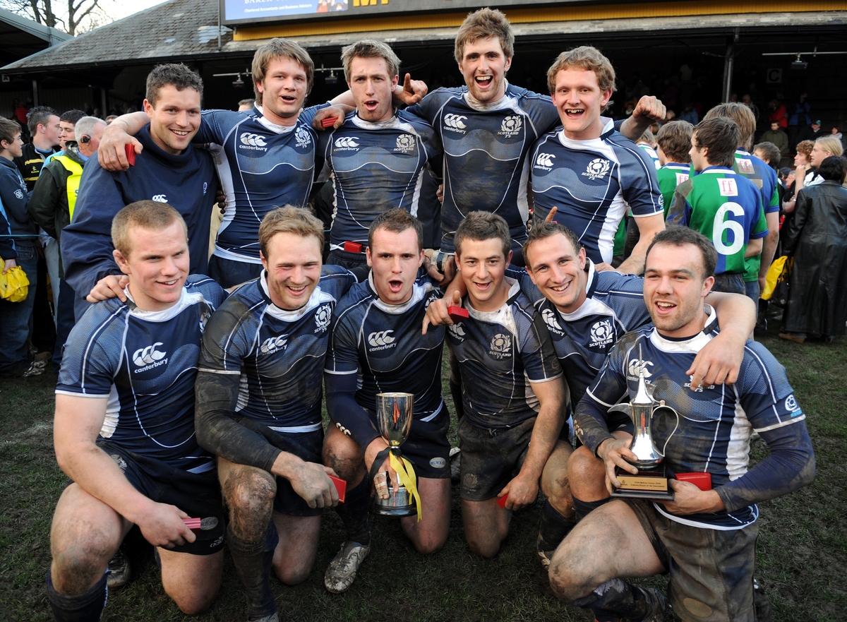 Spot a very young looking Scotland Captain here in 2008.