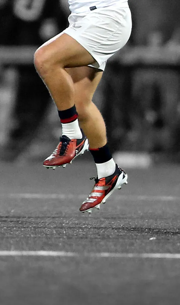 Shop Club Boots Now Close up of Ulster player wearing Adidas Boots