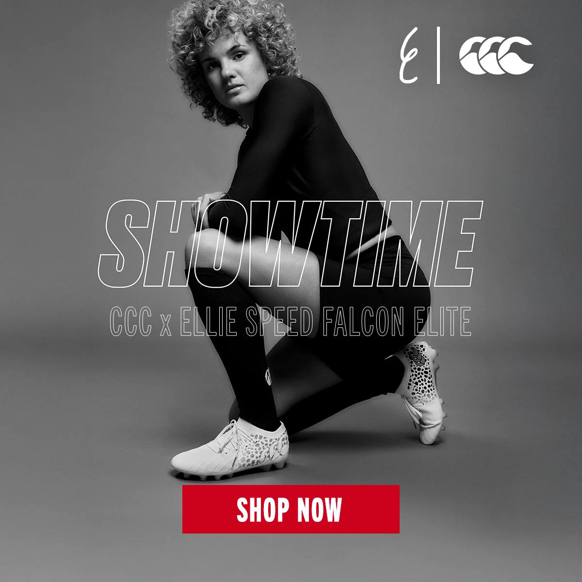 CCC x Ellie Kildunne Speed Falcon Elite Rugby Boots Ellie Kildunne, World Rugby Player of the Year, wears her limited edition signature Canterbury Speed Falcon Elite rugby boots