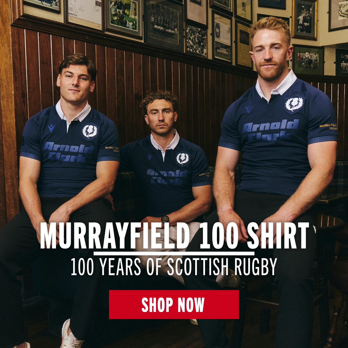 Scotland Murrayfield 100 Shirt
