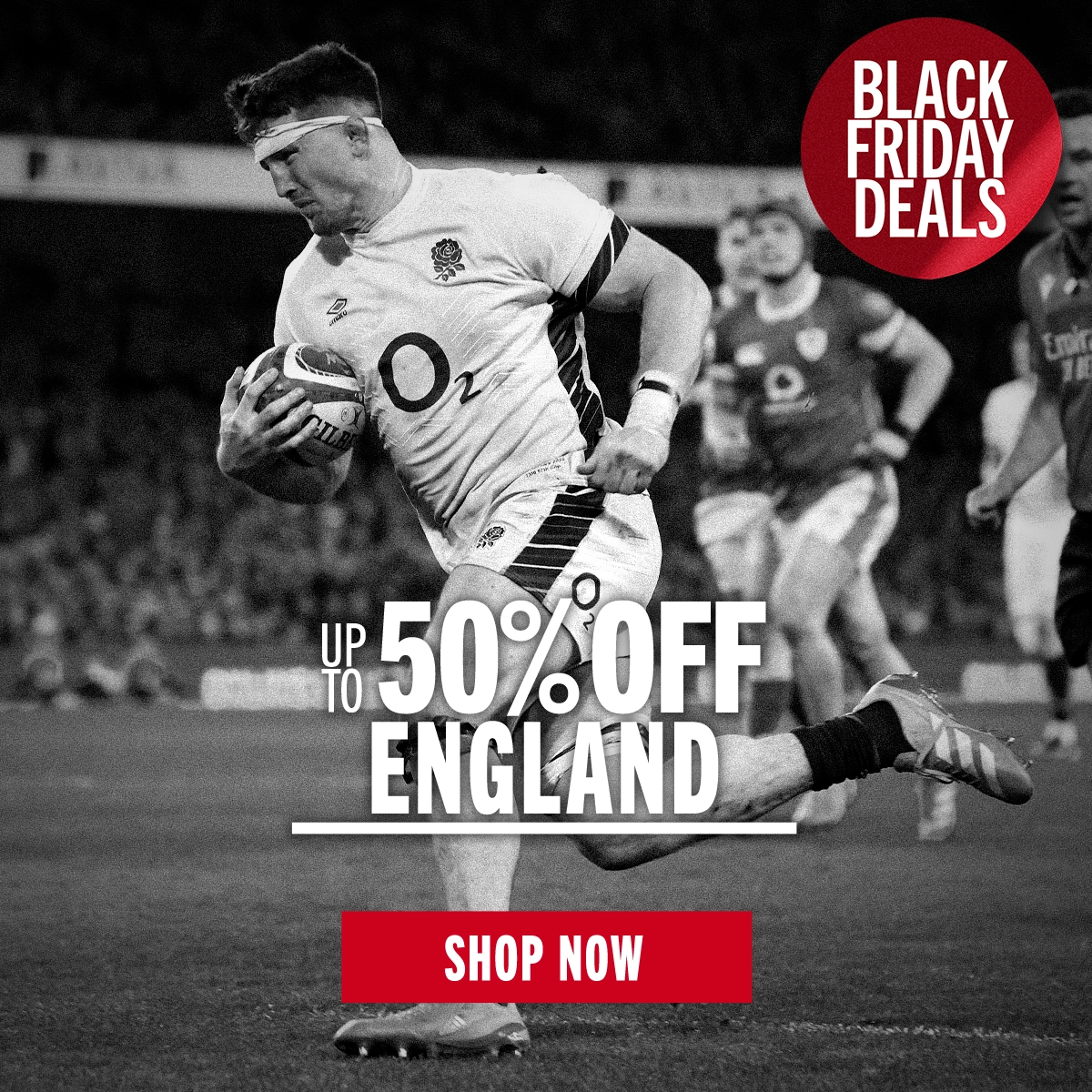 Shop our wide range of England rugby Black Friday Deals.