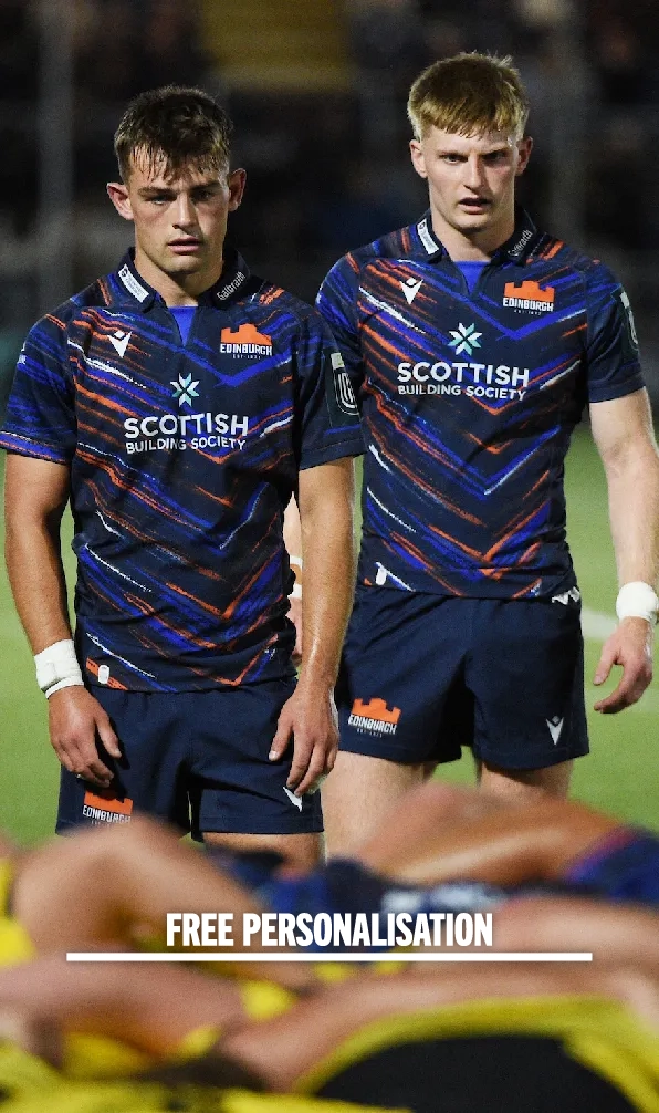 Edinburgh Rugby +Free Personalisation