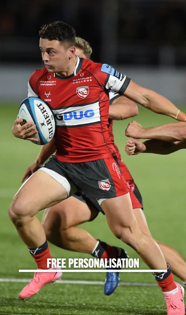 Gloucester Rugby +Free Personalisation