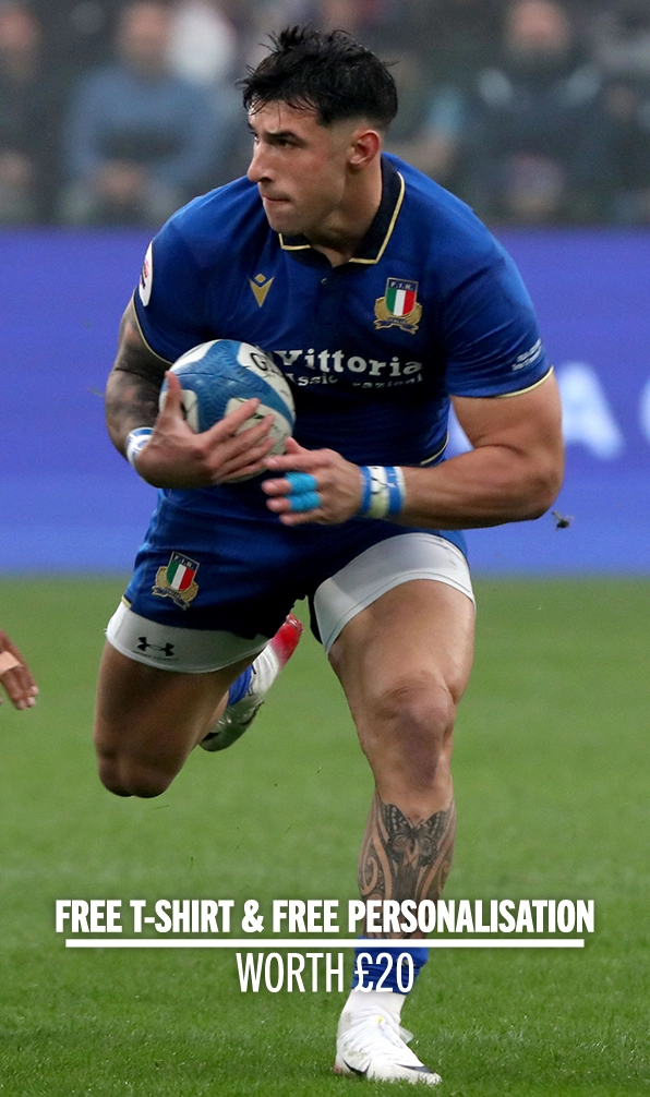 Italy Free T-Shirt & Free Personalisation