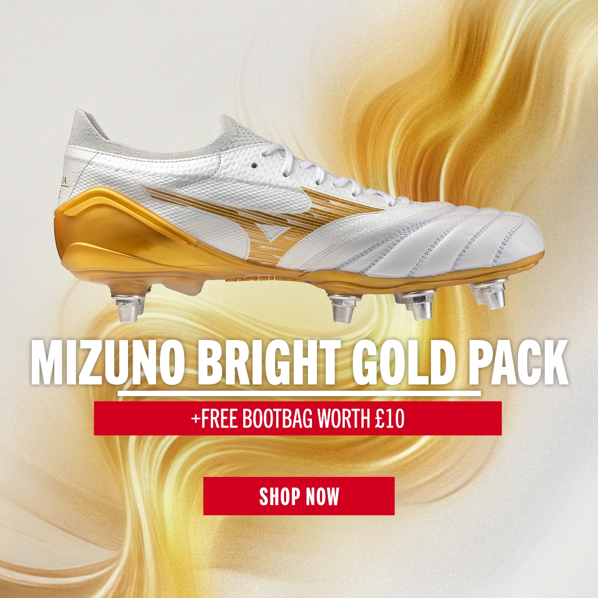NEW IN: Mizuno Bright Gold Pack