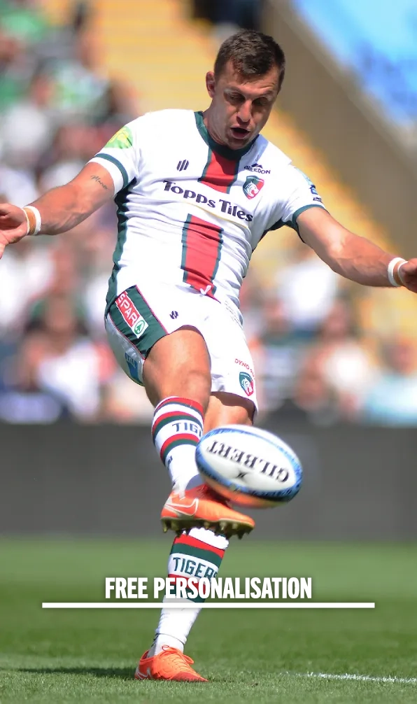 Leicester Tigers +Free Personalisation