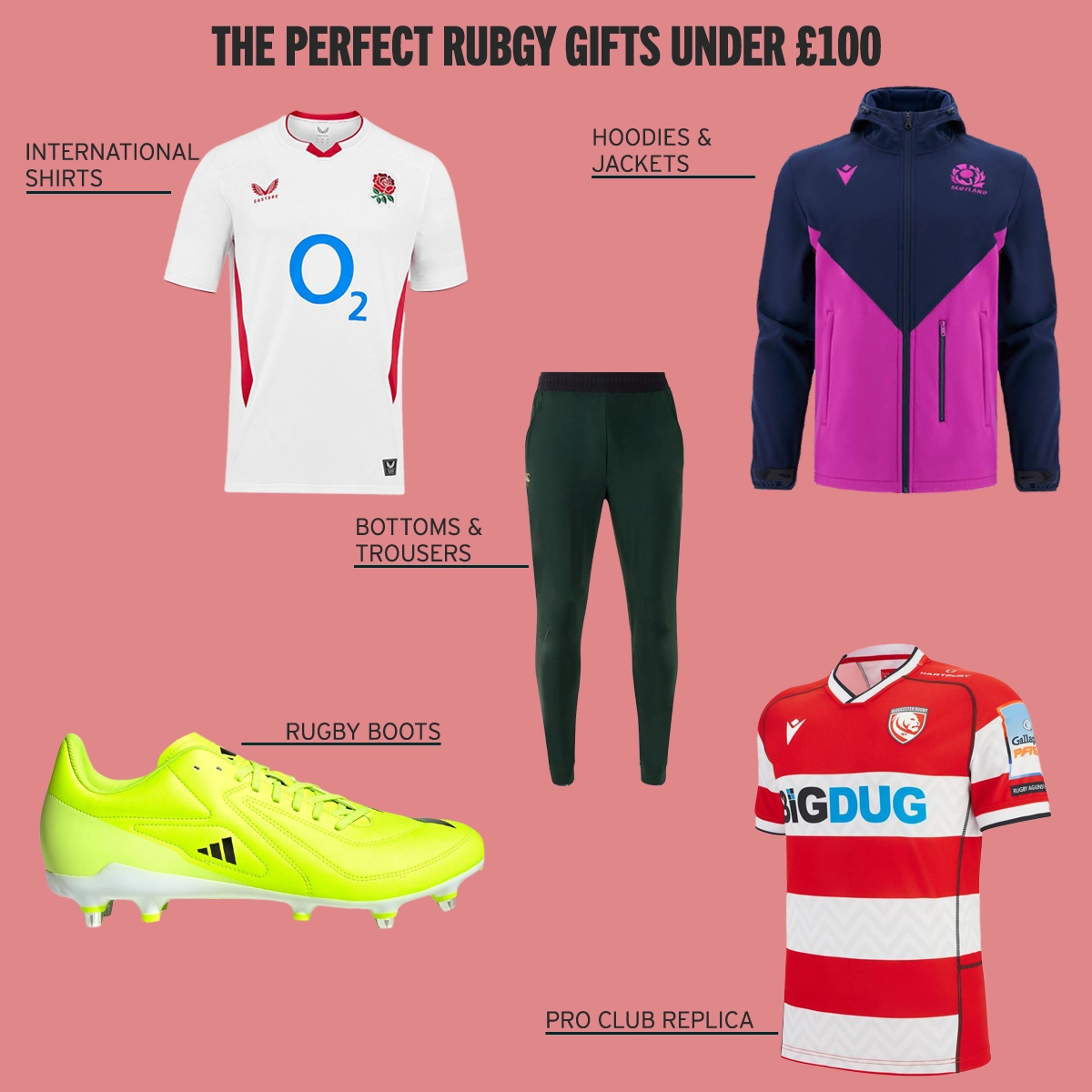 Gifts Under £100 at Rugbystore