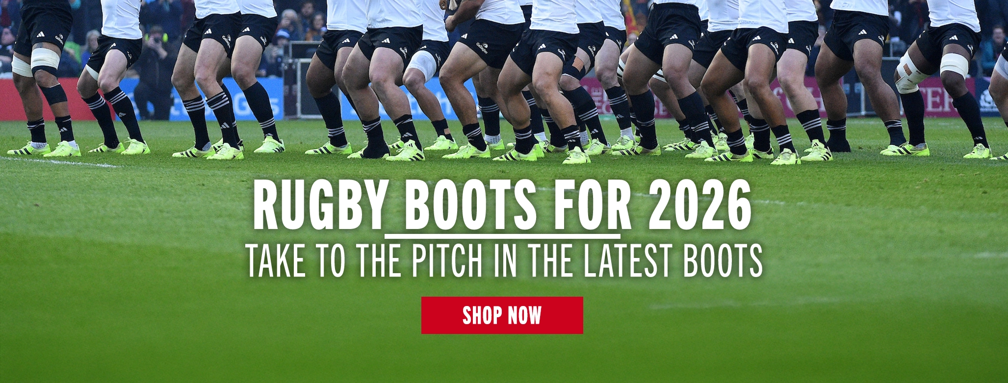 New rugby boots for 2026 at Rugbystore