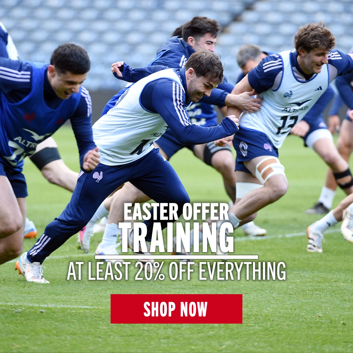 Shop Training Easter Offers The France rugby squad training ahead of their 2026 6 Nations clash with Scotland at Murrayfield.