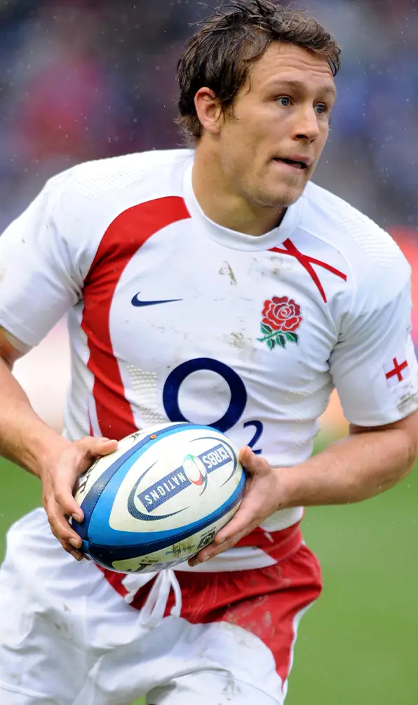 Jonny Wilkinson representing England in the 2008 6 Nations